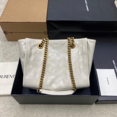 wholesale quality ysl bag 872680 niki cream white